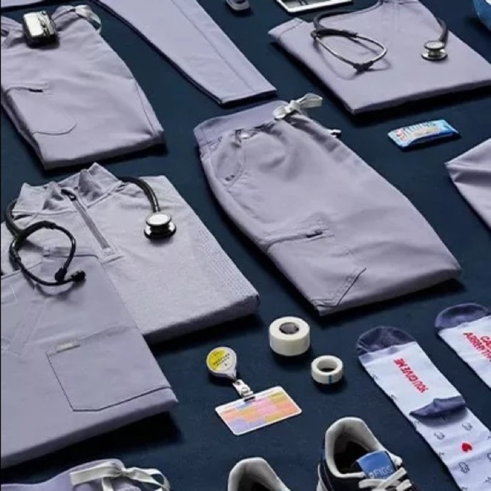 Figs Vapor blue space dye xxs